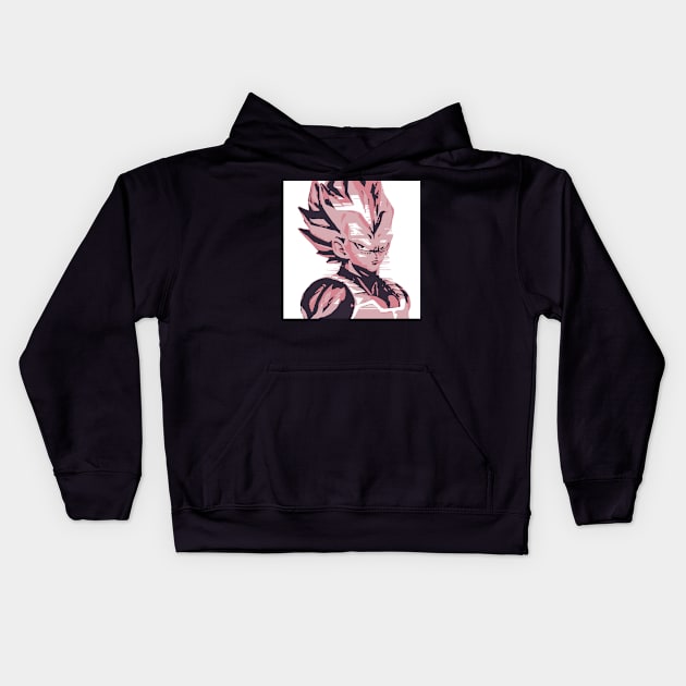 ssj ultra ego Kids Hoodie by BarnawiMT